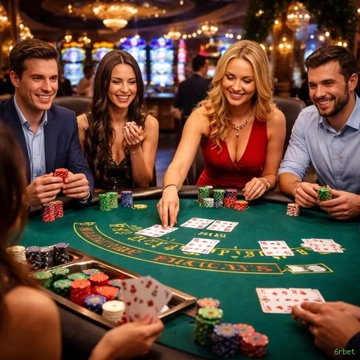 Imagem promocional da experiência de game da 6rbet